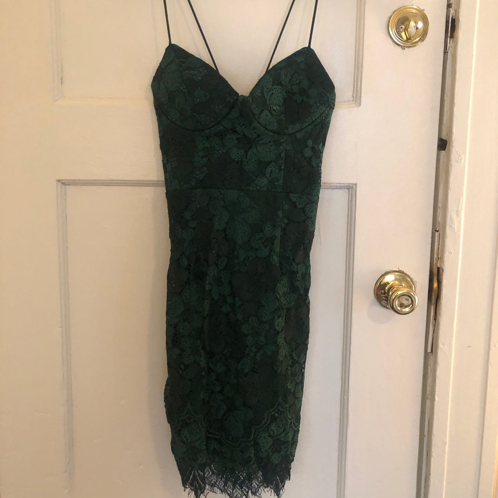Green Lace Dress from Hello Molly